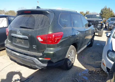 2020 Nissan Pathfinder Sl 4Wd из США, поврежденный, VIN 5N1DR2CM2LC583414